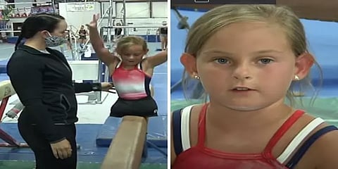 ’இரு கால்களும் இல்லை.. அவ்வளவுதானே’ ஜிம்னாஸ்டிக்கில் சாதிக்கும் 8 வயது சிறுமி..!