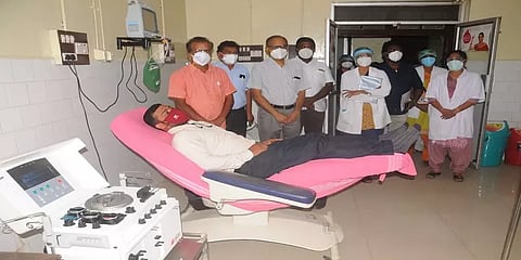 இராஜாஜி மருத்துவமனை : பிளாஸ்மா தானம் அளிக்க இன்று ஒரே நாளில் முன் வந்த 14 நபர்கள்