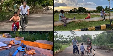 விவசாயப் பண்ணை.. சைக்கிளிங்... ஊரடங்கு நேரம் குறித்து பகிர்ந்த பிரகாஷ்ராஜ்!