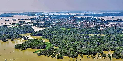 வெள்ளத்தின் கோரதாண்டவம்: அல்லல்படும் அசாம், பீகார் மக்கள்!!