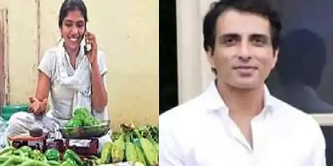 காய்கறி வியாபாரம் செய்துவந்த பொறியாளர்: வேலை வழங்கிய சோனு சூட்!!