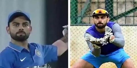 தோனி இருக்கையில் தான் விக்கெட் கீப்பிங் செய்தது எப்படி? ரகசியம் உடைத்த கோலி ..!