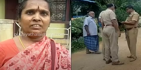 கத்தியை காட்டி மிரட்டிய கொள்ளையர்கள்: துணிச்சலுடன் போராடி நகையை மீட்ட பெண்