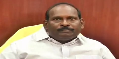 புதுச்சேரி அமைச்சர் கந்தசாமி, அவரது மகனுக்கு கொரோனா தொற்று - ஜிப்மரில் அனுமதி