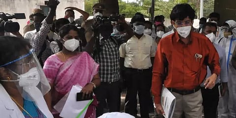 'கிராமப்புற மக்கள் 'மாஸ்க்' அணிவதில் சுணக்கம்' - ராதாகிருஷ்ணன்