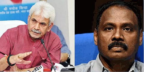 ஜி.சி. முர்மு ராஜினாமா : ஜம்மு காஷ்மீரின் புதிய துணைநிலை ஆளுநராக மனோஜ் சின்ஹா நியமனம்