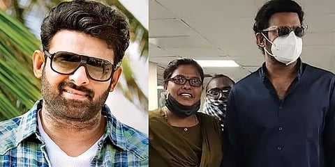 ரசிகர்களுடன் செல்ஃபி எடுத்துக்கொண்ட பாகுபலி நாயகன் பிரபாஸ்