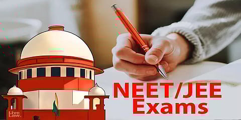 JEE மற்றும் NEET தேர்வுகளை ஒத்திவைக்கக்கோரி மாணவர்கள் உச்சநீதிமன்றத்தில் மனு
