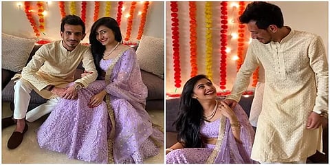 பெண் நடன இயக்குனருடன் நிச்சயதார்த்தத்தை முடித்த கிரிக்கெட் வீரர் சாஹல் !