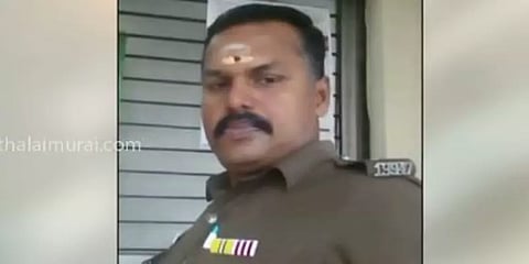 குளித்துவிட்டு வந்த பெண்ணிடம் தவறாக நடக்க முயற்சி? - தலைமை காவலர் மீது புகார்