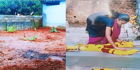 மார்த்தாண்டம்: புதைக்கப்பட்ட உடல்களை திருடிச் சென்றதாக புகார்.!