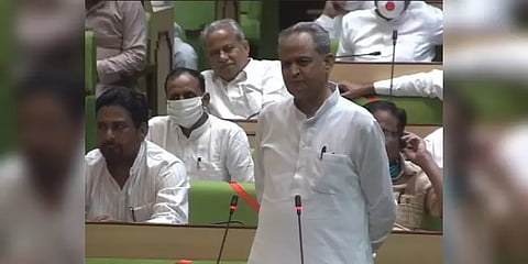 ராஜஸ்தான் சட்டசபை : நம்பிக்கை வாக்கெடுப்பில் காங்கிரஸ் வெற்றி