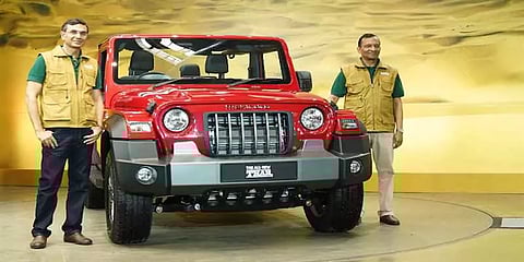 மஹிந்திராவின் அப்டேட்டட் வெர்ஷனான தார் ஜீப் அக்டோபர் 2 ஆம் தேதி வெளியாகிறது