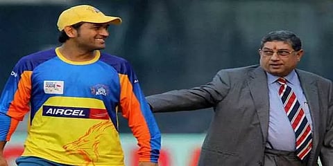 ‘சிஎஸ்கேவில் விளையாட தோனிக்கு என்ன விலையும் கொடுக்க தயாராக இருந்தோம்’ என்.சீனிவாசன்