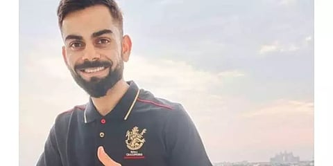 ’’ஹலோ துபாய்’’ - முதல் படத்தை பகிர்ந்த ஆர்.சி.பி கேப்டன் விராட் கோலி