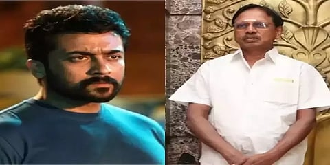 ”லாபத்தைப் பற்றி மட்டுமே கவலைப்படுகிறார் சூர்யா” திருப்பூர் சுப்ரமணியம் காட்டம்