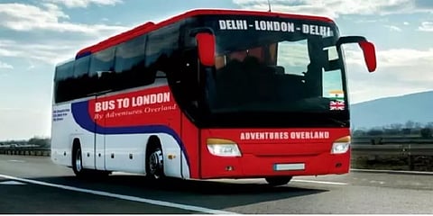 20 ஆயிரம் கி. மீ.,18 நாடுகள், 70 நாட்கள்- டெல்லி டூ இலண்டன் பேருந்தில் கனவுப் பயணம்