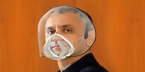 மாஸ்க்..முகமூடி.. எல்லாமே ஒன்றுதான் - கோவா டிசைனர் உருவாக்கிய மாஸ்க்!!