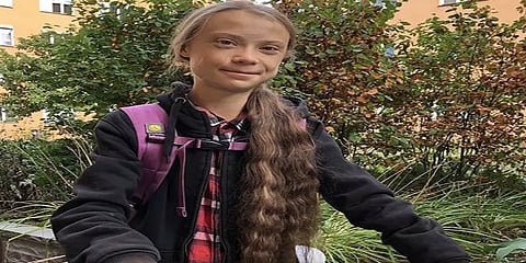 ”நான் திரும்பவும் ஸ்கூலுக்கு போறேன்” - மகிழ்ச்சியில் கிரெட்டா தன்பெர்க்