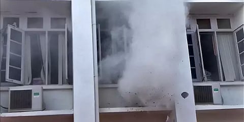 கேரள தலைமைச் செயலகத்தில் தீடீர் தீ விபத்து! எதிர்கட்சிகள் போராட்டம்