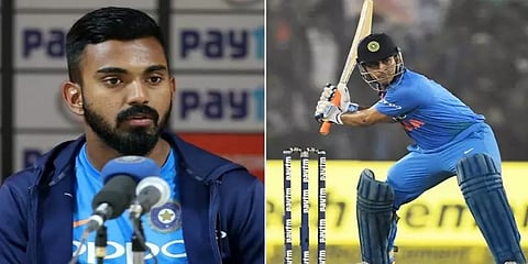 சொல்ல வார்த்தைகள் இல்லை... தோனி தான் ஹீரோ - கேஎல் ராகுல்