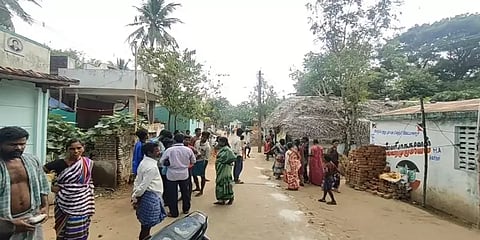 மனைவி தாக்கியதால் கணவர் உயிரிழப்பு? - போலீசார் விசாரணை