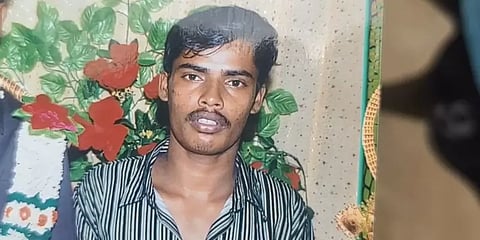 கணவர் மர்ம மரணம் : மனைவியை கைது செய்யக்கோரி உறவினர்கள் சாலைமறியல்