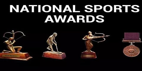 கொரோனா அச்சம்.. வெர்ச்சுவலாக தேசிய விளையாட்டு விருதுகள் விழா.. ரோகித், இஷாந்த் ஆப்சென்ட்