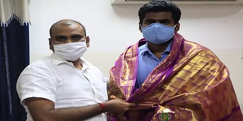 தமிழக பாஜக மாநில துணைத்தலைவராக அண்ணாமலை நியமனம்