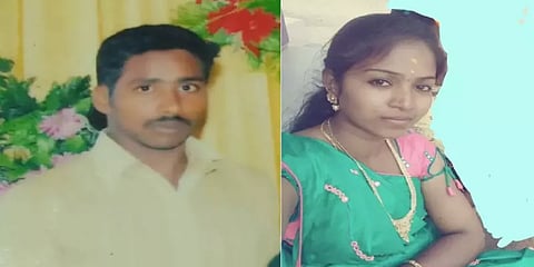 நாமக்கல்: காதல் மனைவியை கொலை செய்த கணவர் தப்பியோட்டம் - சந்தேகத்தால் நிகழ்ந்த துயரம்