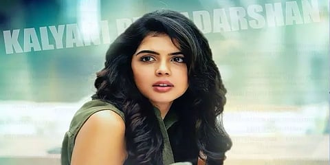 பூக்கோலத்தில் செவிலியர்களுக்கு நன்றி... கல்யாணி பிரியதர்சனின் ஓணம் செய்தி