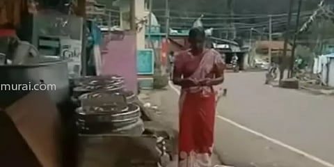 பட்டப்பகலில் சாலையில் இளம்பெண் தீக்குளித்து தற்கொலை - சலனமின்றி கடந்து சென்ற மக்கள்