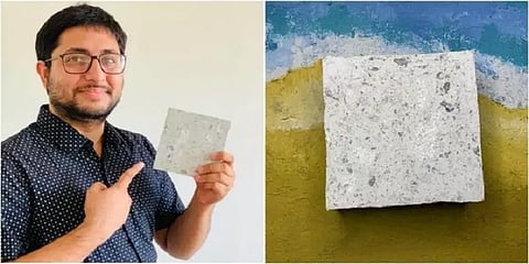 முகக் கவசங்களில் இருந்து மறுசுழற்சி செங்கற்கள்...குஜராத் இளைஞரின் புதுமை முயற்சி