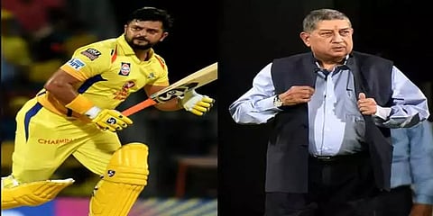 ‘சீனிவாசன் சார் எனக்கு அப்பா மாதிரி; அவர் எப்போதும் என் பக்கம்’ - சுரேஷ் ரெய்னா