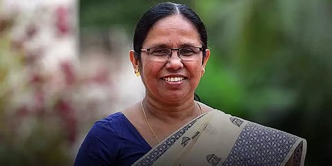 உலகின் டாப் 50 சிந்தனையாளர்கள் பட்டியல் - முதலிடத்தில் கேரள சுகாதார அமைச்சர் ஷைலஜா