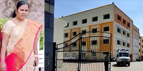 கொரோனா சிகிச்சையின்போது மன உளைச்சல் : 4வது மாடியிலிருந்து விழுந்து பெண் உயிரிழப்பு