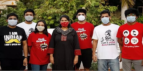 இந்தத் தலைமுறையும் மொழி உணர்வில் சளைத்ததல்ல - கனிமொழி ட்வீட்