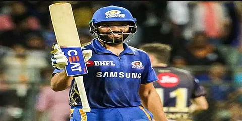 வலைப்பயிற்சியில் பந்துகளை பவுண்டரிக்கு பறக்கவிட்ட ‘ஹிட்மேன்’ ரோஹித் ஷர்மா (வீடியோ)