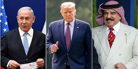 டிரம்பின் மத்தியஸ்த முயற்சி வெற்றி : இஸ்ரேல் – பக்ரைன் அமைதி ஒப்பந்தம் !