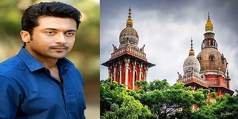 சூர்யாவின் அறிக்கை நீதிமன்றத்தை அவமதிக்கிறது - உயர்நீதிமன்ற நீதிபதி