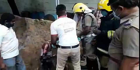 பனகல் பார்க் பெட்ரோல் பங்கில் தீவிபத்து : நடந்தது என்ன?