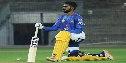 இளம் சி.எஸ்.கே வீரருக்கு மீண்டும் கொரோனா பாசிட்டிவ் !