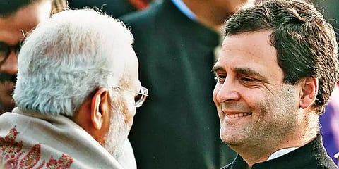 பிரதமர் மோடிக்கு பிறந்த நாள் வாழ்த்து சொன்ன ராகுல் காந்தி