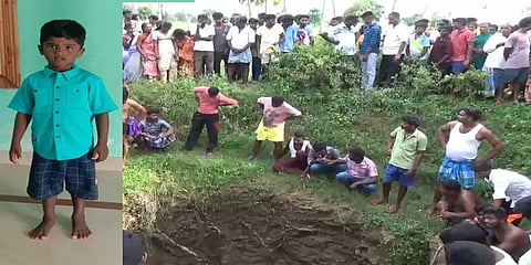 விளையாடும் போது கிணற்றில் தவறிவிழுந்த சிறுவன்..நீண்ட போராட்டத்திற்கு பின் சடலம் மீட்பு