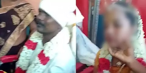 கடைசி நேரத்தில் காதலனுடன் சென்ற மணமகள்.. சிறுமியை கட்டாயத் திருமணம் செய்த தாய்மாமன்..!