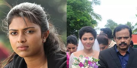 "அப்பா... எங்களுக்கு வழிகாட்டுங்கள்" அமலாபாலின் உருக்கமான பிறந்த நாள் வாழ்த்து