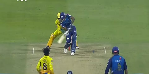 162 ரன்கள் எடுத்தது மும்பை : இலக்கை எட்டுமா சென்னை..?