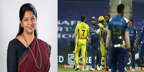 'நல்ல தொடக்கம்..' சி.எஸ்.கே. அணிக்கு கனிமொழி வாழ்த்து!