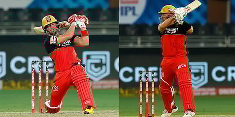 படிக்கல், டிவில்லியர்ஸ் அதிரடி - ஹைதராபாத்துக்கு 164 ரன்கள் இலக்கு