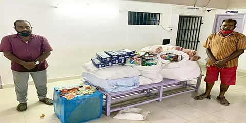 காஞ்சிபுரம்: இருவேறு இடங்களில் பதுக்கி வைத்திருந்த 350 கிலோ குட்கா பறிமுதல்...!